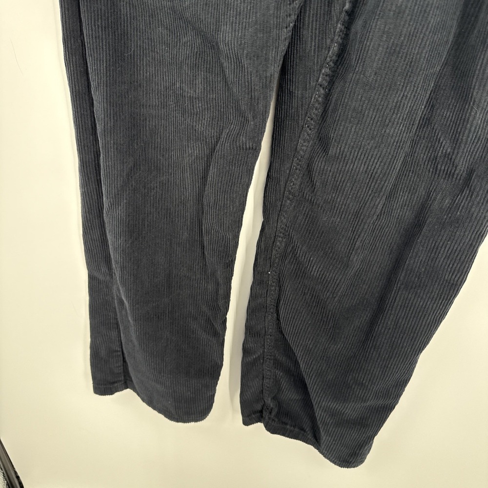 Free People We The Free Ziggy Overalls Black Corduroy Relaxed Fit Womens Small - Picture 6 of 8